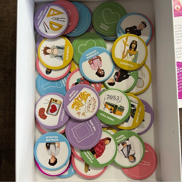 ICONS: Women Who Play to Win, Women Feminist Board Card Game - Picture 5 of 7